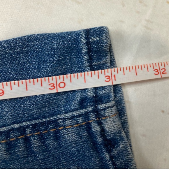 H&M &Sqin Slim Leg Low Rise Medium Wash Sz 29x32 - Picture 12 of 12